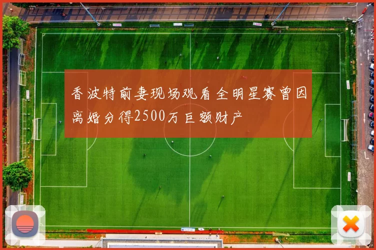 香波特前妻现场观看全明星赛曾因离婚分得2500万巨额财产